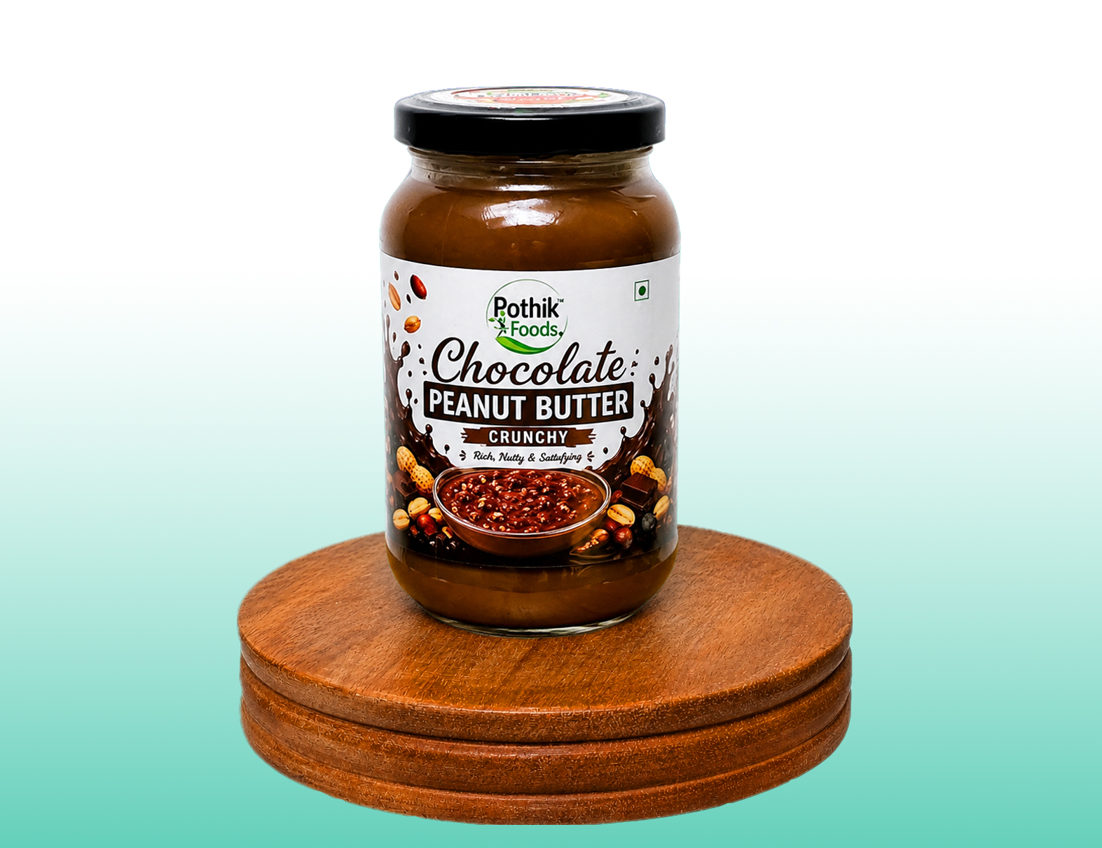 Chocolate Crunchy Peanut Butter - 400gm